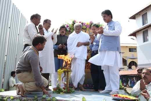 Ayurjyothi Chariot gets warm welcome in Dharmasthala 1